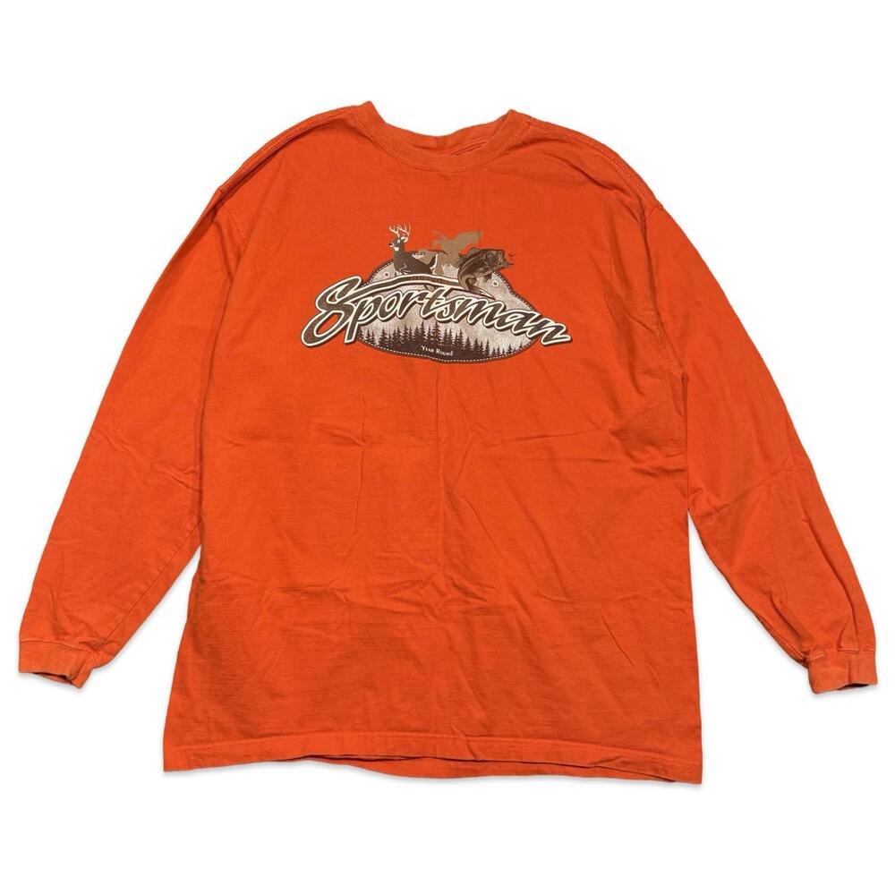 Jansport Sportsman Hunting Fishing Graphic Long Sleeve